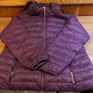 St. John's Bay Women's Plum Puffer Jacket